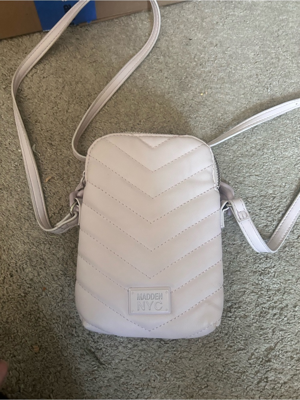 Purple phone purse